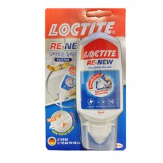 록타이트 리뉴 화이트 덧바르는 실리콘 80ml, 1개
