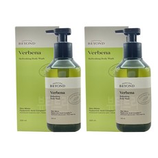 비욘드 버베나 리프레싱 바디 워시 300ml + 300ml, 2개