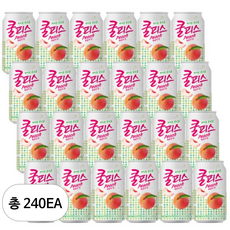 동원 마시는유산균 쿨피스 복숭아맛, 350ml, 240개