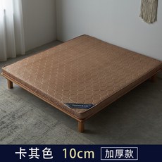 더블패드 푹신매트 매트학생 기숙사 싱글 스펀지매트 두꺼운 다다미침대 요 더블 바닥 수면, C04-1.0*2.0미터