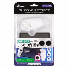 PS Portal용 실리콘 프로텍트 클리어 화이트 ANS-PSV042WH PS Portal用 シリコンプロテクト クリアホワイト ANS-PSV042WH, 1개