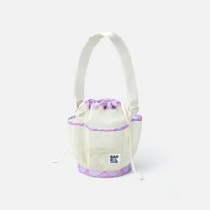 BARREL 메쉬 샤워 토트백 8L 퍼플 (B3SUABG001PUL) MESH SHOWER TOTEBAG PURPLE 상품 이미지