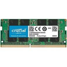 해외1513709 Crucial 램 8GB DDR4 2666 MHz CL19 노트북 메모리 CT8G4SFRA266 관부가세포함가, 8GB_One Color, 상세 설명 참조0, 상세 설명 참조0