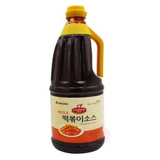 대상 쉐프원 매콤달콤 떡볶이소스1.8L(2.1kg) 2병, 1.8L, 2개