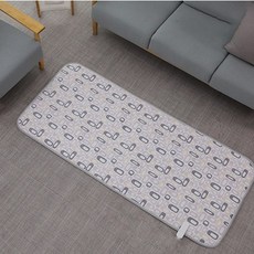 일월 플리스 스마트 워셔블 카본매트, 싱글