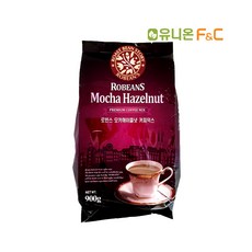 유니온FNC카페 로빈스 모카헤이즐넛 커피믹스 900g, 1봉