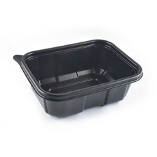 블랙 사각찜용기 (GP-170) 100세트