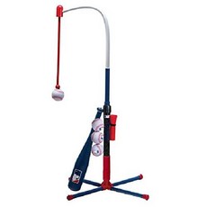  프랭클린 스포츠 키즈 배팅 티 - MLB 2-in-1 Grow-with-Me 조정 가능한 청소년 타격 Teeball과 야구 멀티에 적합, Grow With Me Tee - MLB 베이스볼, 1개 