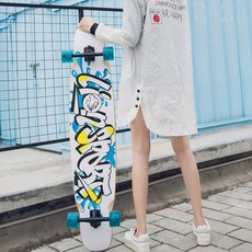 BLKS 46인치 롱보드 댄싱 입문용, 그래피티