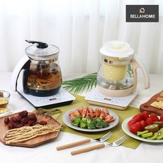 MARKET AR IT 기업 관공서 기업체 대량구매 [벨라홈] 중탕기 티메이커티포트 1.8L(CN8035)코스트코이케아, 중탕기_블랙