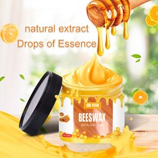 다기능 밀랍 목재 연마 가구 관리, 80g beeswax x 2, 2개 - beeswax