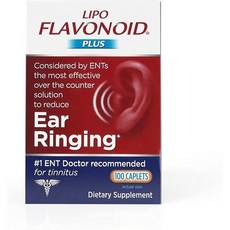 Healthy Origins Lipo-Flavonoid 리보 플라보노이드 플러스 이어 링잉 100정 Ear Ringing, PLUS 100캡슐