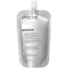 일본직발송 6. ナビジョン 내비전 NAVISION 이펙터 W 레필 80ML 미용액 ( 부외품) B08923YH6B, One Size, 1개