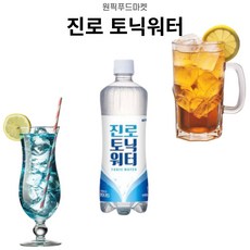 원픽푸드 진로 토닉워터 600mlX20개 하이볼 탄산음료 대용량 업소용, 600ml, 20개