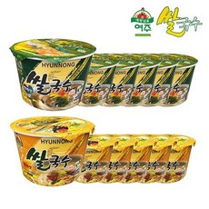 대왕님표 여주쌀국수 멸치맛6개+황태맛6개, 12개입, 92g