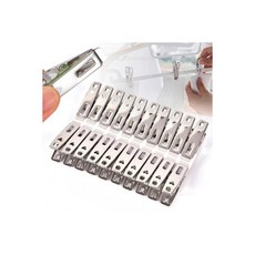 20P 스테인레스 빨래집게 5cm 스텐 다용도 양말집게 라온(공구), 1개