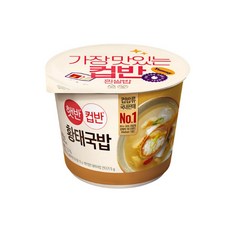 햇반 컵반 황태 국밥, 170g, 4개