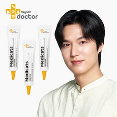 [마이펫닥터] 메디캣츠 고양이 연고 턱드름 여드름 피부병 링웜 15g, 3개
