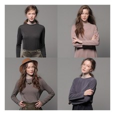 [주마레] 따뜻따듯 가벼운 모달 & 기모티셔츠 1종