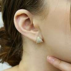 여자연예인순금귀걸이