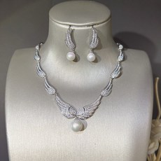 클립목걸이팔찌세트