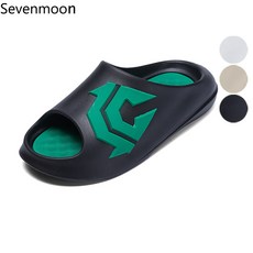 Sevenmoon 여름 울트라 소프트 한국판 트렌드 이지 남성 슬리퍼