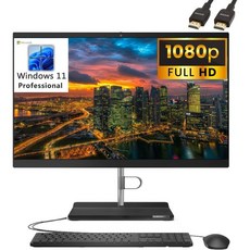 Lenovo V50a 24 AIO 23.8 FHD Business AllinOne 데스크톱 컴퓨터 Intel Core i310100T Beat i58300H 32GB DDR4, 64GB DDR4 RAM/ 4TB SSD - i310100