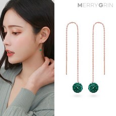 바이런에메랄드귀걸이