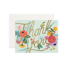 라이플페이퍼 Mint Garden Thank You Card 감사 카드, 단품