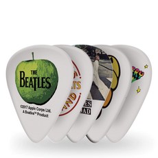 D'Addario 다다리오 픽 Beatles Guitar Picks Albums 1CWH6-10B3 Heavy 10장들이 [], 1개