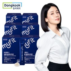 동국제약 이보영 마이핏V 고함량 병풀 글루타치온 X20 비타민C, 90g, 6개