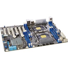 (관부가세별도) ASUS Z10PA-D8(ASMB8-IKVM) Dual LGA2011-v3/ Intel C612 PCH/ DDR4/ SATA3&USB3.0/ M.2/ V&2GbE/ SSI EED Serve-B00O1A68NS, one colorone size