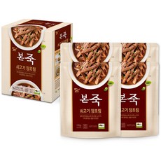 본죽 본 쇠고기 미니 장조림, 170g, 4개