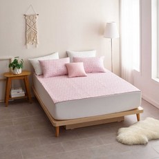 [박홍근홈패션] 캔디팝 60수 아사면 워싱 줄누비이불 겸 패드S