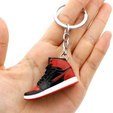 농구공키링 패션 3D 농구 신발 키 체인 재미있는 운동화 열쇠 고리 남자 손가락 스케이트 보드 미니 모델 자동차 펜던트, 한개옵션1, [03] 3