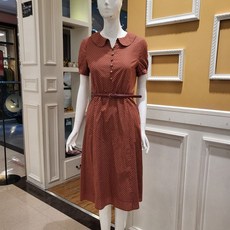 BCBG 비씨비지 가을신상품22 로스팅 도트 원피스 B2C7O609 P323474690 331260