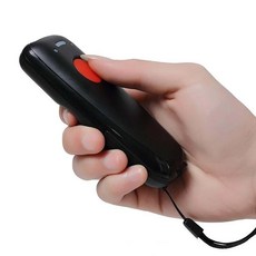 바코드스캐너 Scanhero 포켓 무선 블루투스 바코드 스캐너 레이저 휴대용 리더 용, 단일상품