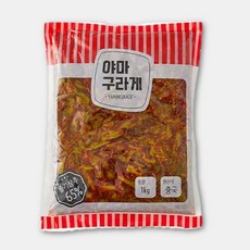 줄기상추절임 반찬 야마구라게 1kg - 대용량 업소용 일식 절임반찬 이자카야 반찬, 1개