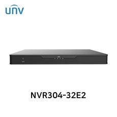 유니뷰 NVR304-32E2 IP네트워크 32채널 NVR 녹화기 최대12MP 4SATA, 저장장치(HDD) 미포함 - 32채널nvr