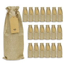 골든래빗 와인C 내추럴 와인 포장백 15 x 36 cm, 베이지, 20개