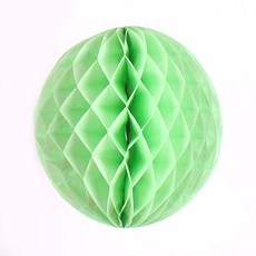 파티/허니컴볼20cm(라임그린), 1개