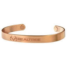 Sabona Realtree 닦았 구리 마그네틱 팔찌 X 라지