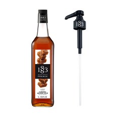 1883 솔티드 카라멜시럽 1000ml + 1883 시럽 펌프 세트, 단품, 1L