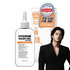 미프 하이진 워시 젤 남성청결제 200ml, 3개 - 질경이매너맨