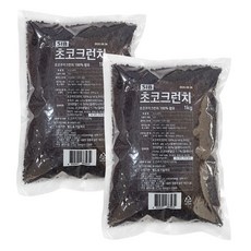 선인 초코 크런치 1kg 2개 쿠키 분태 초코과자 크런치 토핑