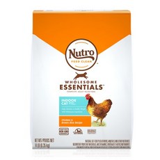 뉴트로캣 1세이상 실내묘용 닭고기와 현미, 1개, 6.35kg, 상세 설명 참조