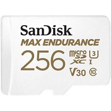 SanDisk 256GB MAX Endurance microSDXC Card with Adapter for Home Security Camera