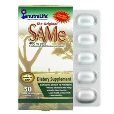 뉴트라라이프 오리지널 SAMe 400mg 장용성 코팅 30정, 1개