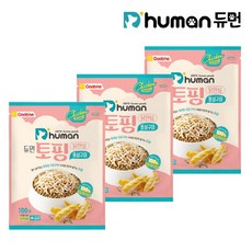 듀먼 토핑 국산닭안심 통살구이 100%, 3팩, 토핑 닭안심 통살구이, 100g
