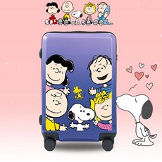 여행용 캐리어 스누피 기내용 가방 트렁크 여행가방 20~28인치